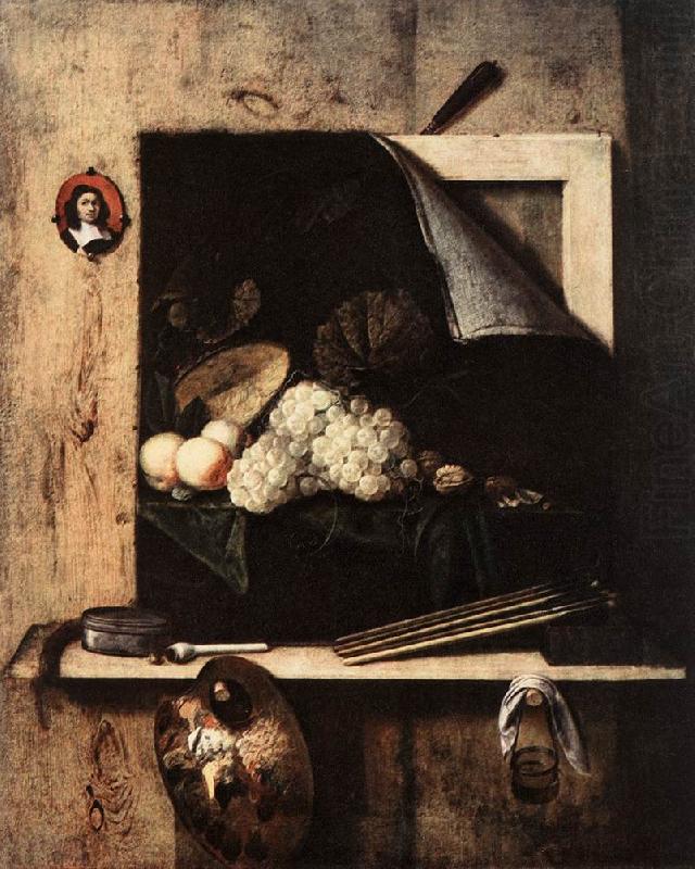 Still-Life with Self-Portrait fgh, GIJBRECHTS, Cornelis